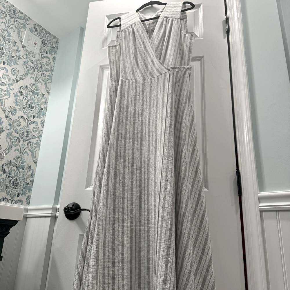 NWOT Calvin Klein Wrap Style Maxi Dress